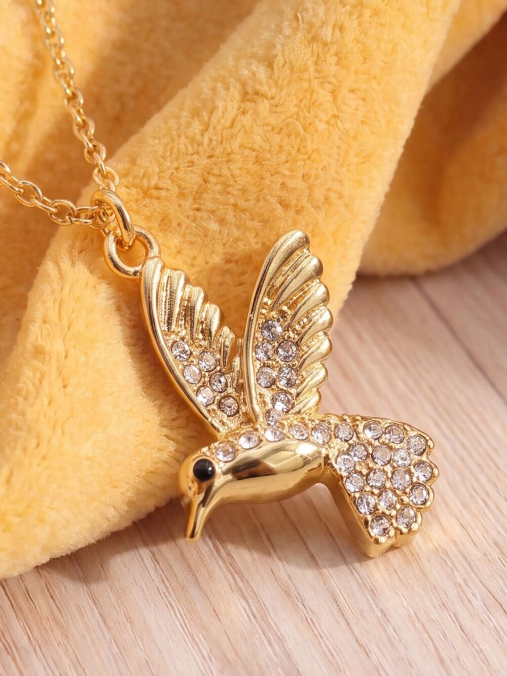 Kate Spade Hummingbird Mini Pendant Necklace